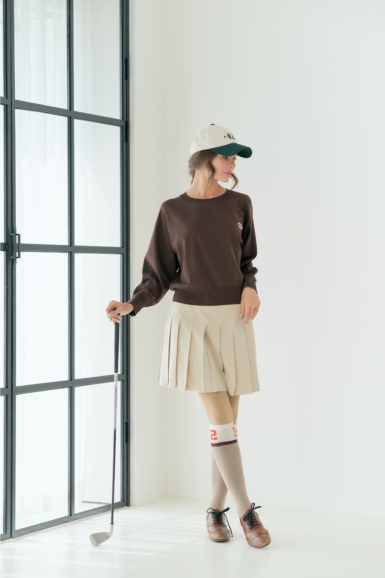 긴팔 티셔츠 모델 착용 이미지-S1L23