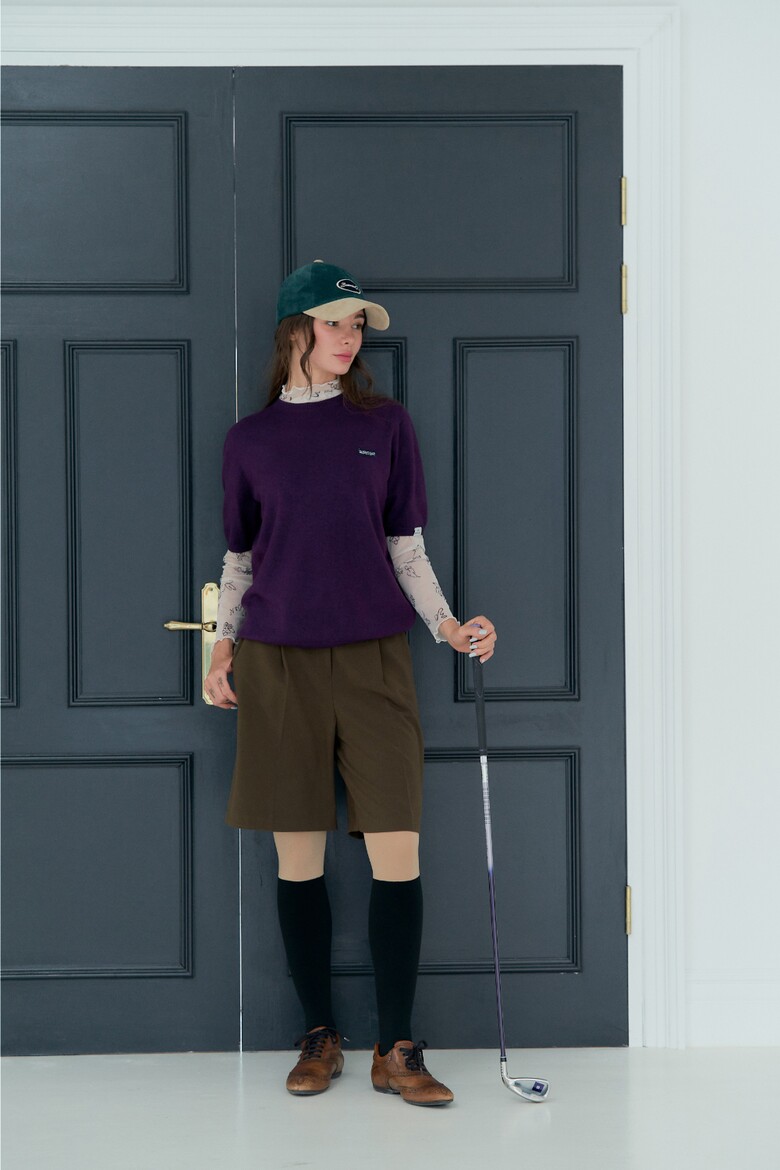 반팔 티셔츠 모델 착용 이미지-S1L20