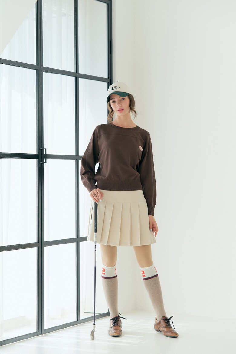 긴팔 티셔츠 모델 착용 이미지-S1L22