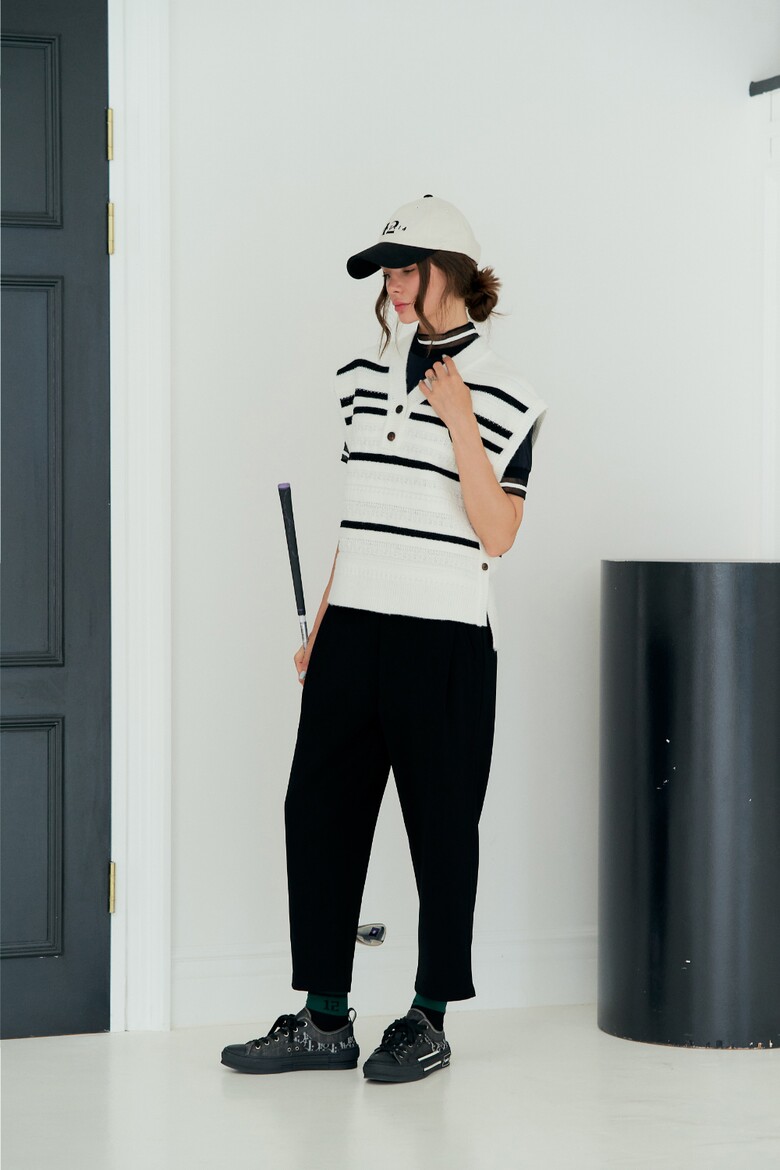 반팔 티셔츠 모델 착용 이미지-S1L26