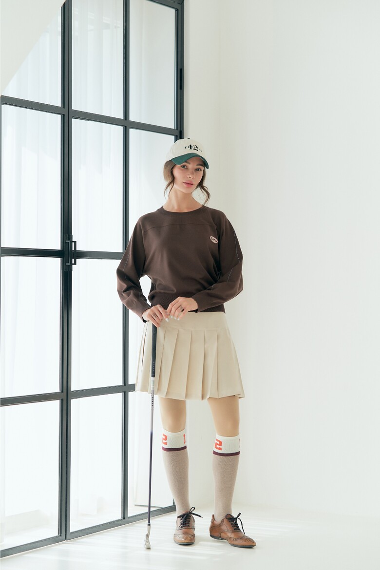 긴팔 티셔츠 모델 착용 이미지-S1L21