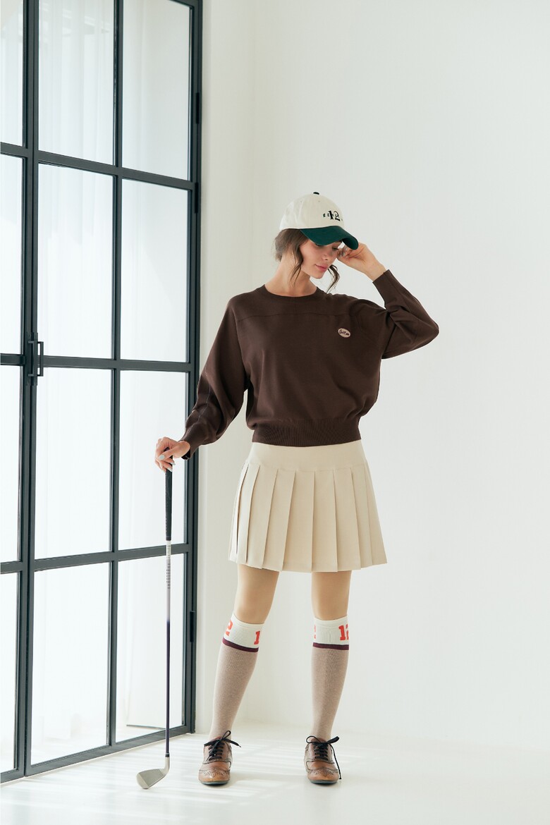 긴팔 티셔츠 모델 착용 이미지-S1L24