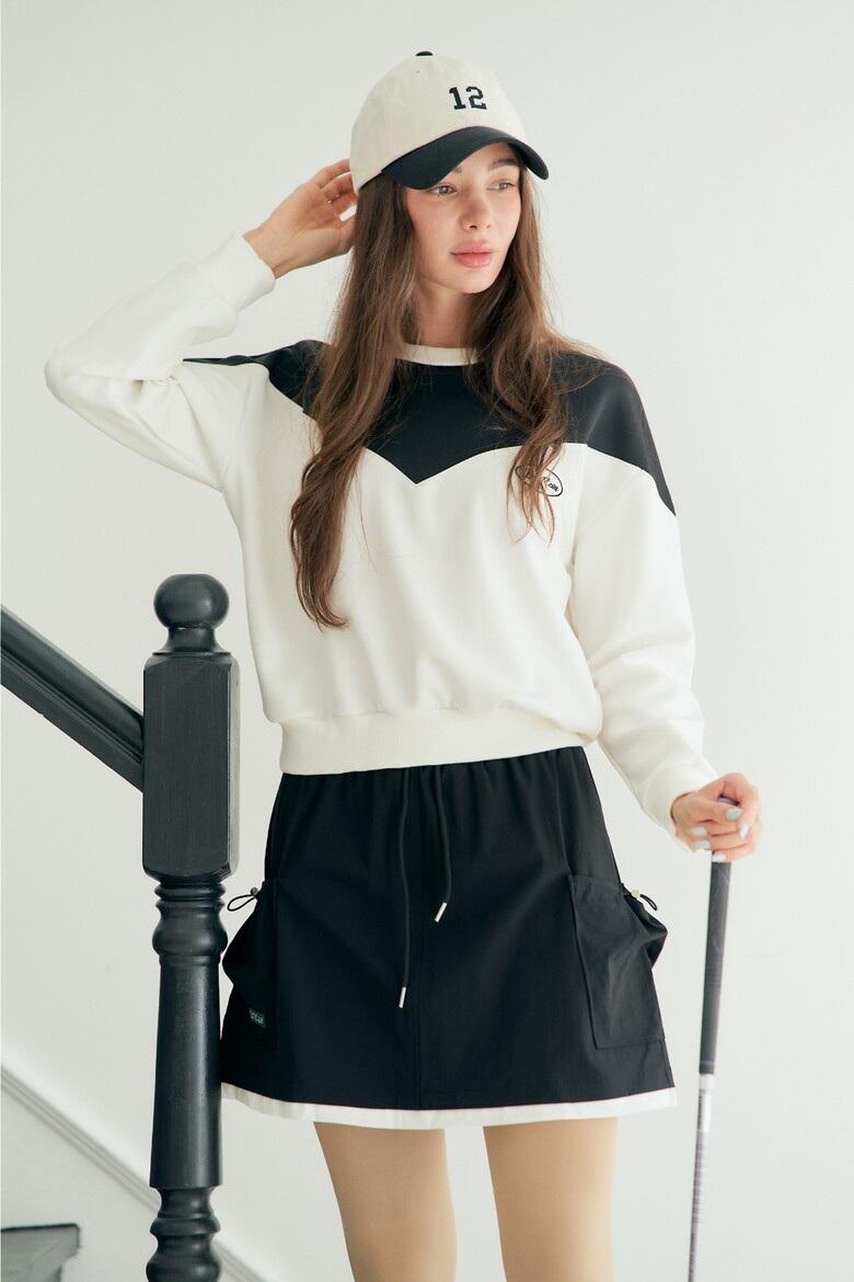 긴팔 티셔츠 모델 착용 이미지-S1L11