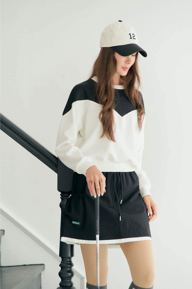 긴팔 티셔츠 모델 착용 이미지-S1L16