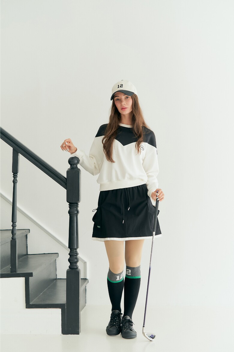 긴팔 티셔츠 모델 착용 이미지-S1L14