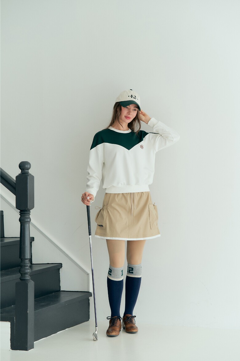 반팔 티셔츠 모델 착용 이미지-S1L24