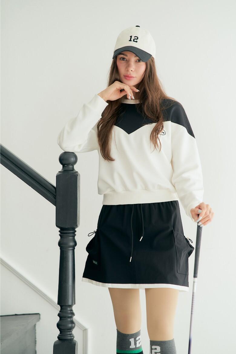 긴팔 티셔츠 모델 착용 이미지-S1L13