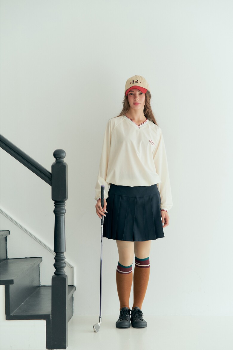 긴팔 티셔츠 모델 착용 이미지-S1L27