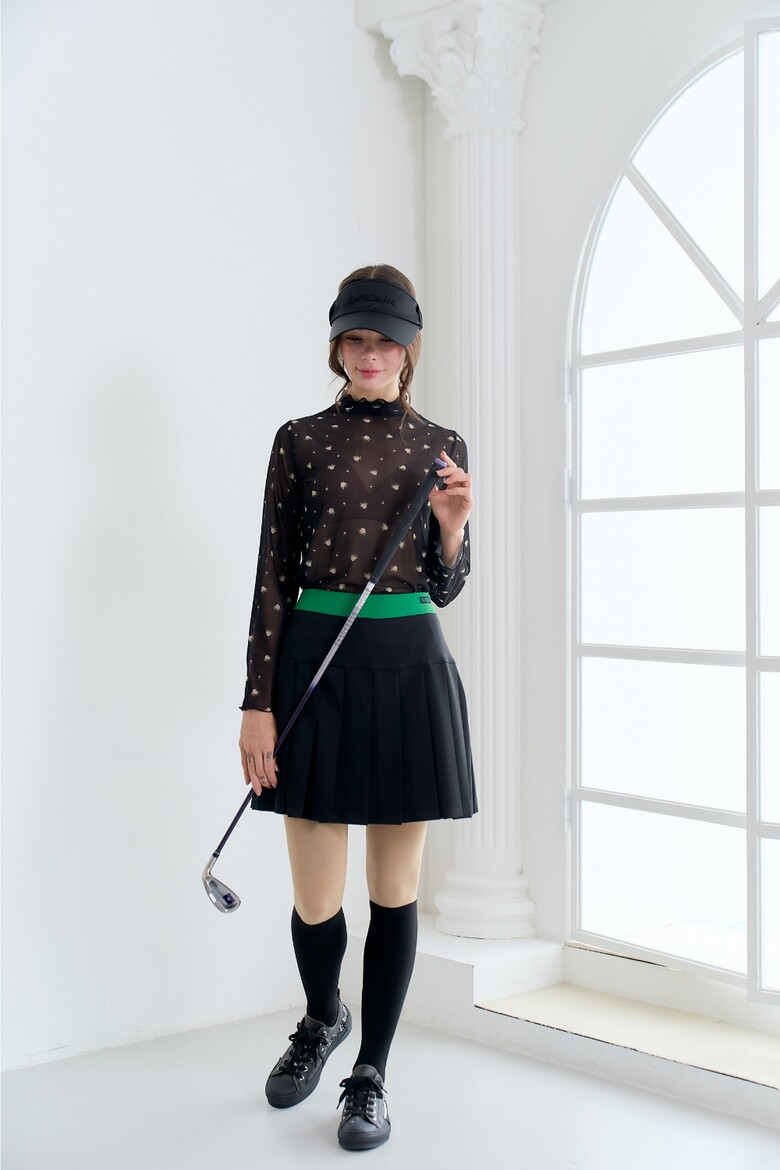 미니 스커트 모델 착용 이미지-S1L15