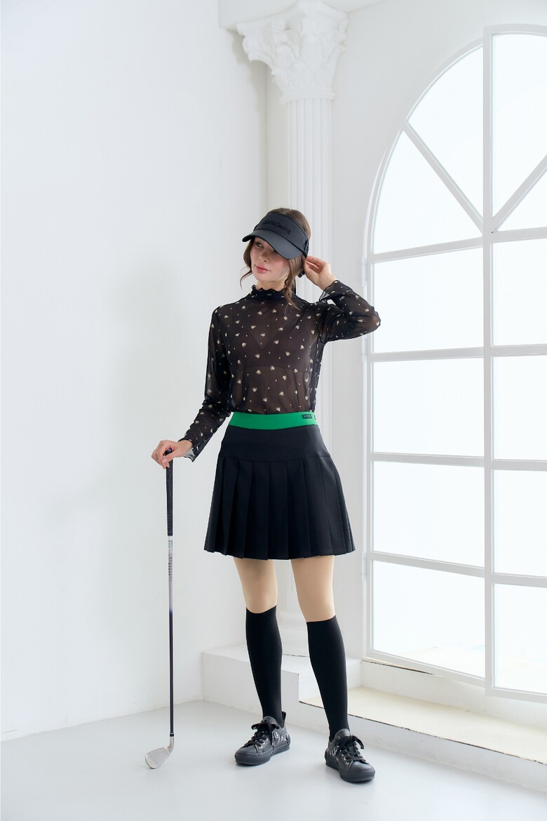 미니 스커트 모델 착용 이미지-S1L14