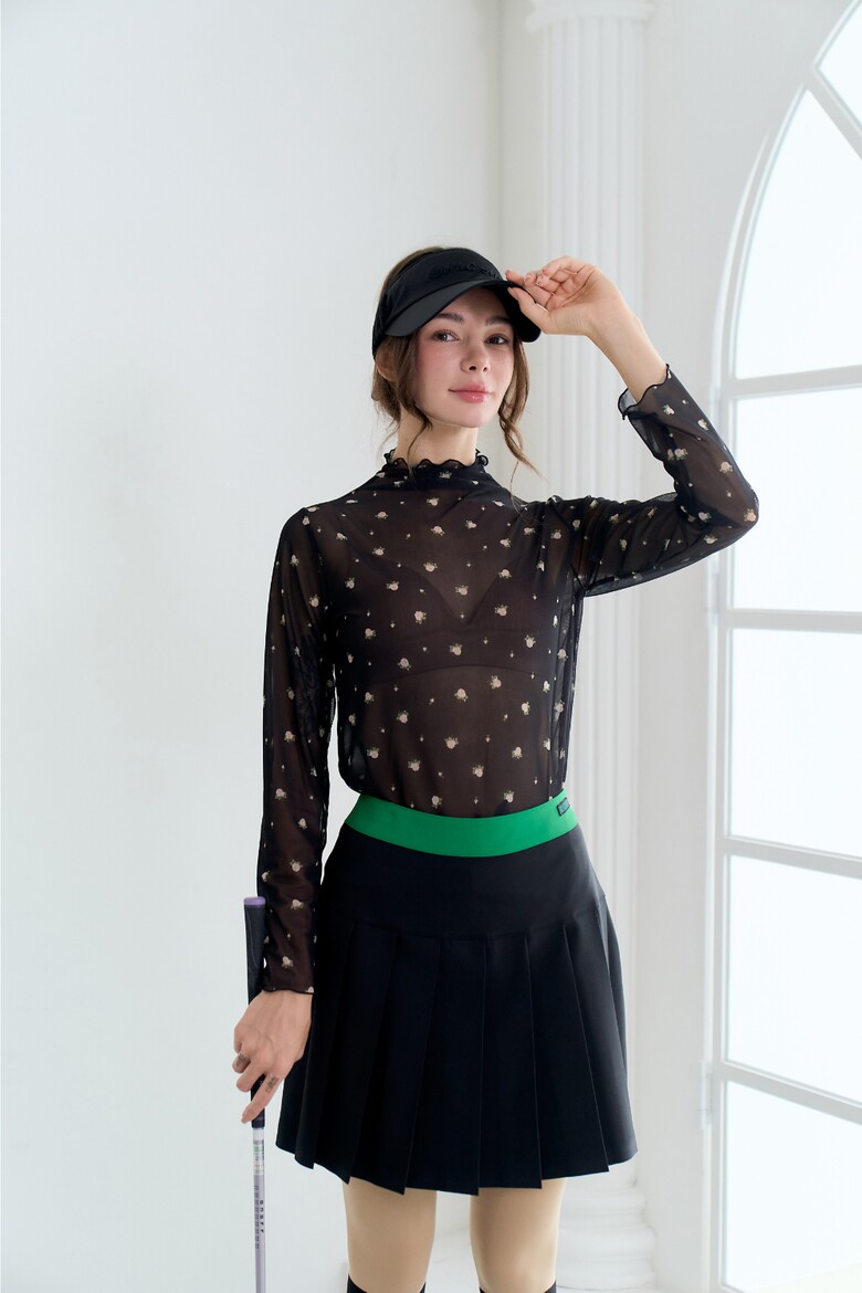 미니 스커트 모델 착용 이미지-S1L11