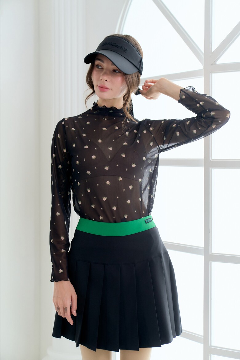 미니 스커트 모델 착용 이미지-S1L2