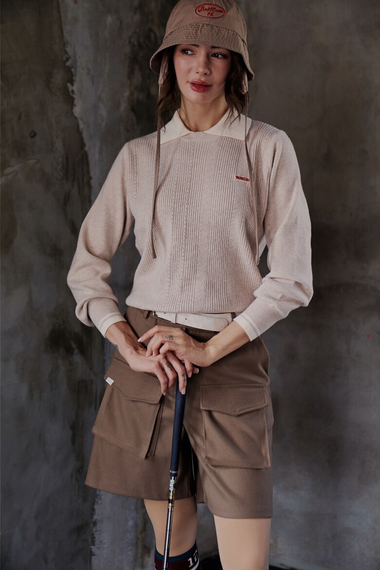 긴팔 티셔츠 모델 착용 이미지-S1L14