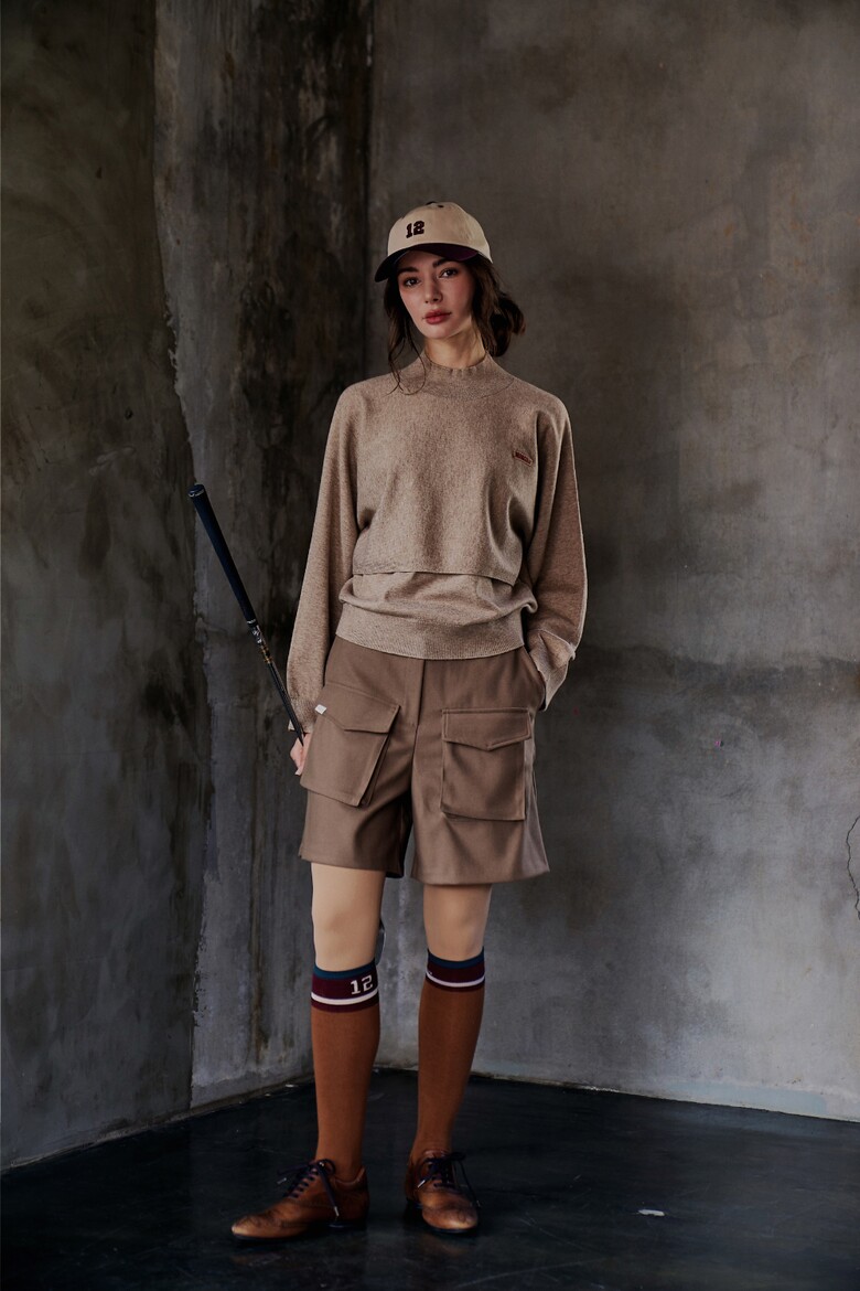 긴팔 티셔츠 모델 착용 이미지-S1L14