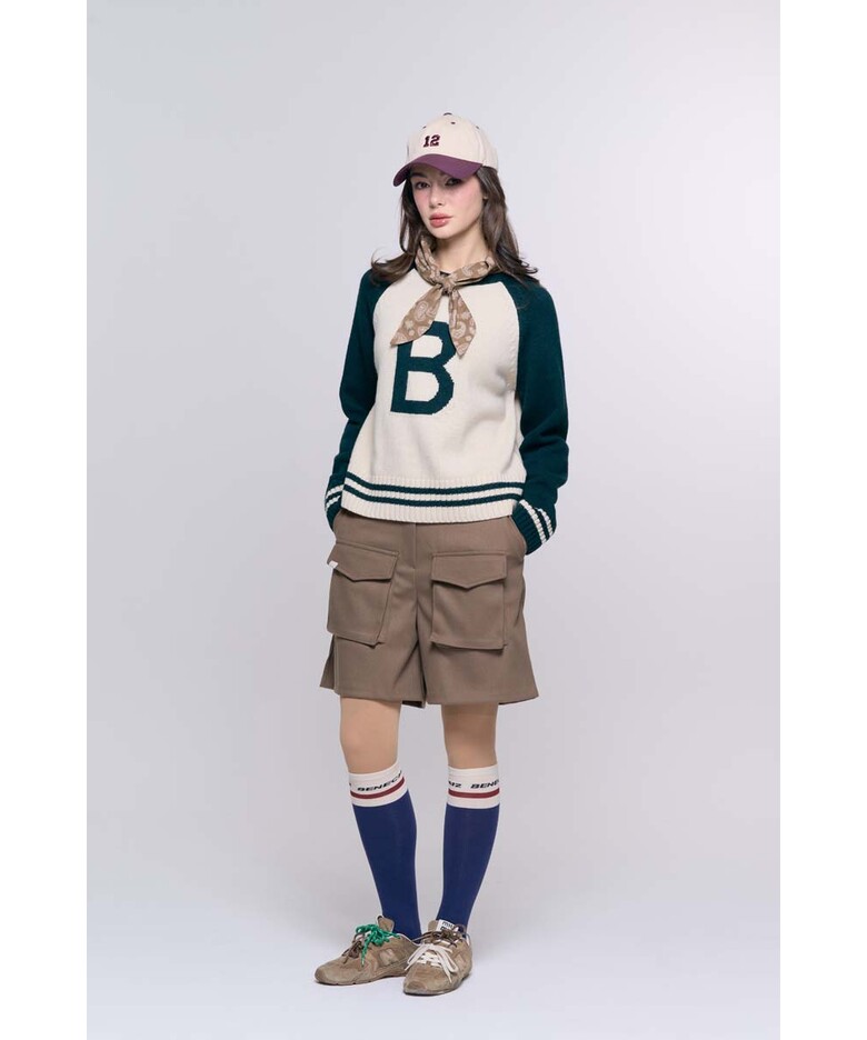 긴팔 티셔츠 모델 착용 이미지-S1L18