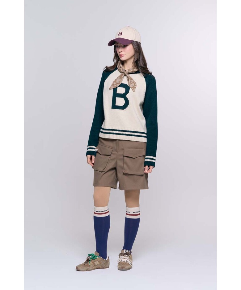 긴팔 티셔츠 모델 착용 이미지-S1L21