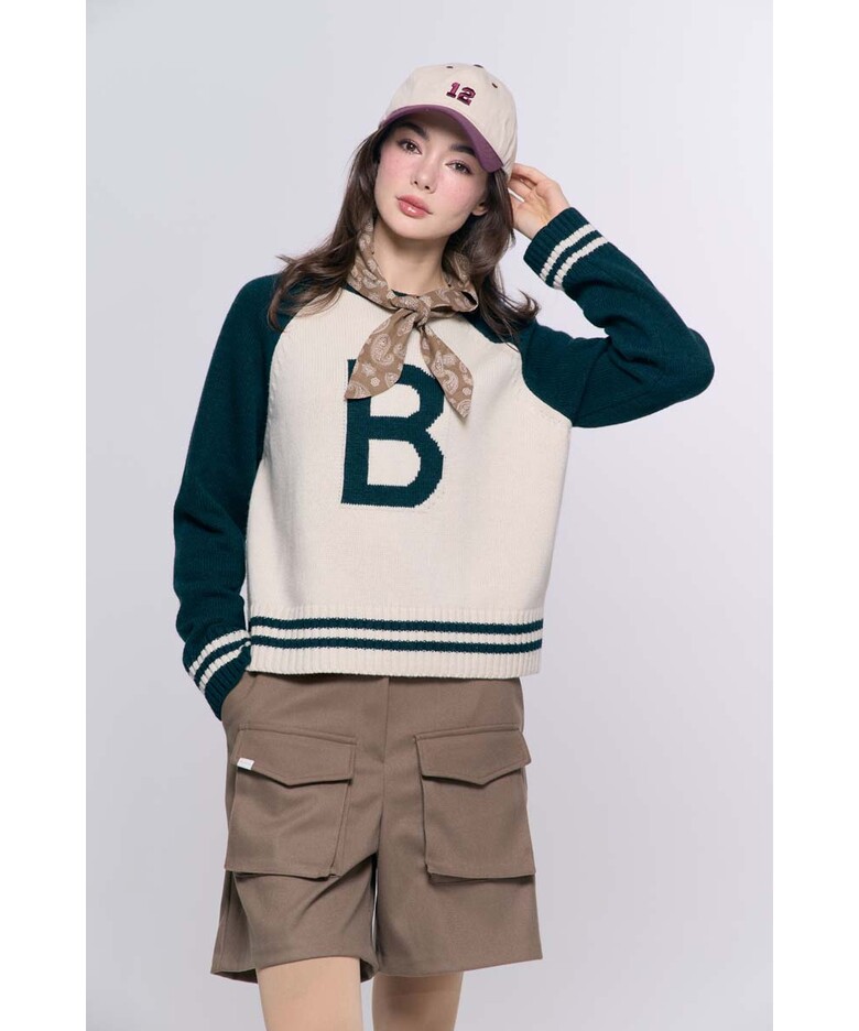 긴팔 티셔츠 모델 착용 이미지-S1L15