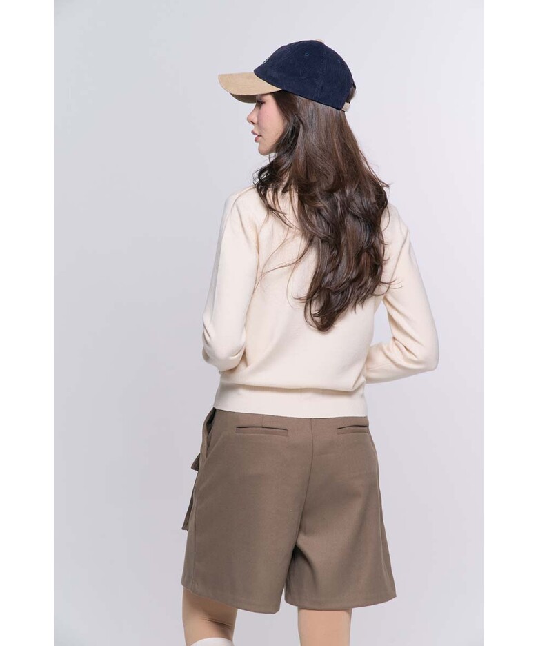 반팔 티셔츠 모델 착용 이미지-S1L2