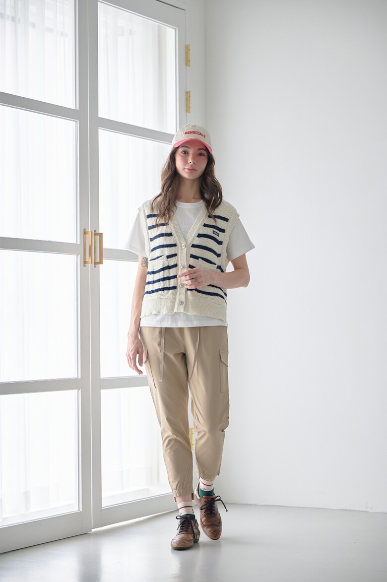 반팔 티셔츠 모델 착용 이미지-S1L13