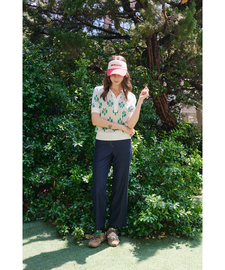 반팔 티셔츠 모델 착용 이미지-S1L15