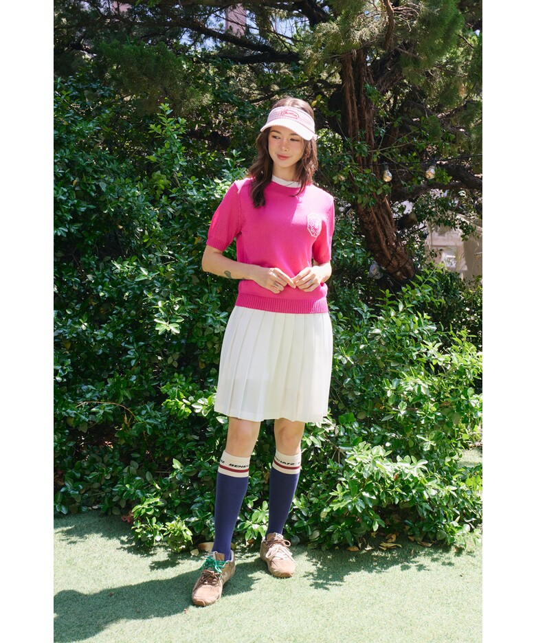 미니 스커트 모델 착용 이미지-S1L21