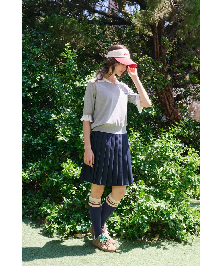 미니 스커트 모델 착용 이미지-S1L12