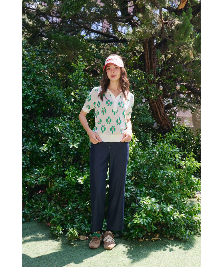 반팔 티셔츠 모델 착용 이미지-S1L7