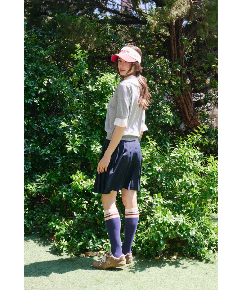 미니 스커트 모델 착용 이미지-S1L9