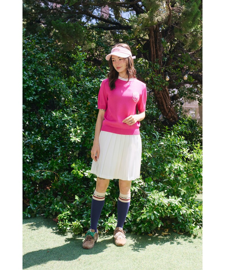 미니 스커트 모델 착용 이미지-S1L22