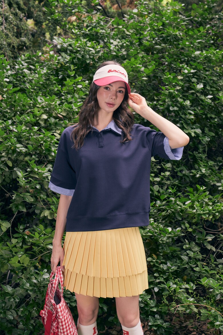 미니 스커트 모델 착용 이미지-S3L15