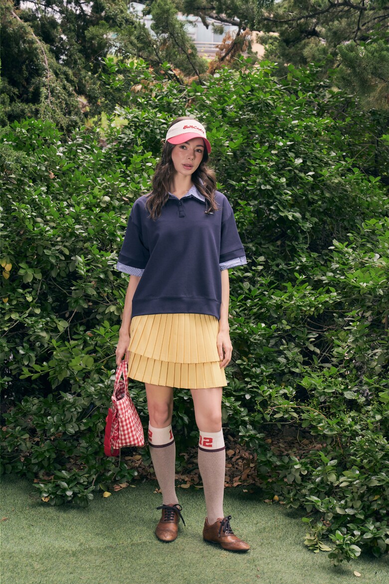 미니 스커트 모델 착용 이미지-S3L14