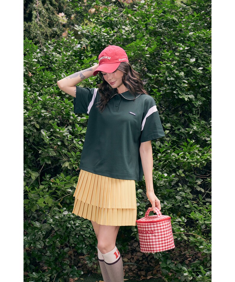 미니 스커트 모델 착용 이미지-S1L4