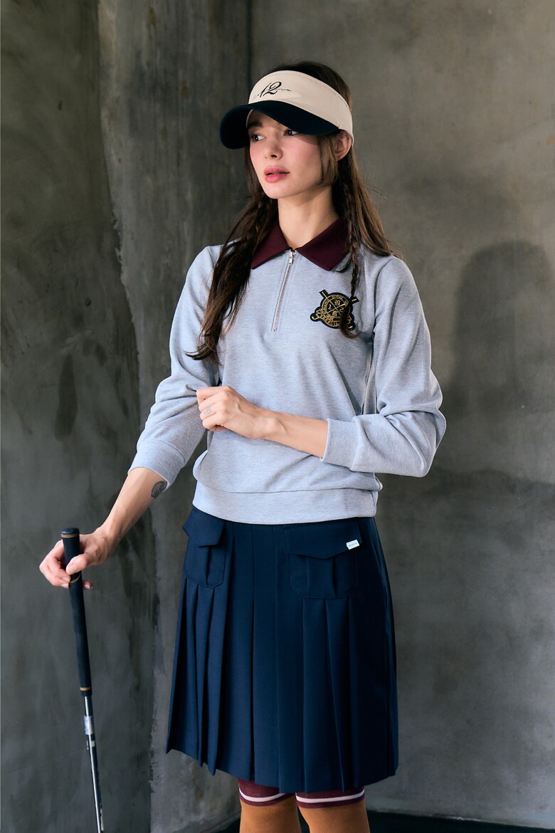 긴팔 티셔츠 모델 착용 이미지-S4L11