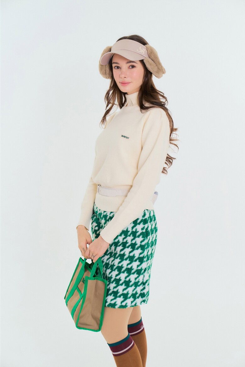 미니 스커트 모델 착용 이미지-S3L17