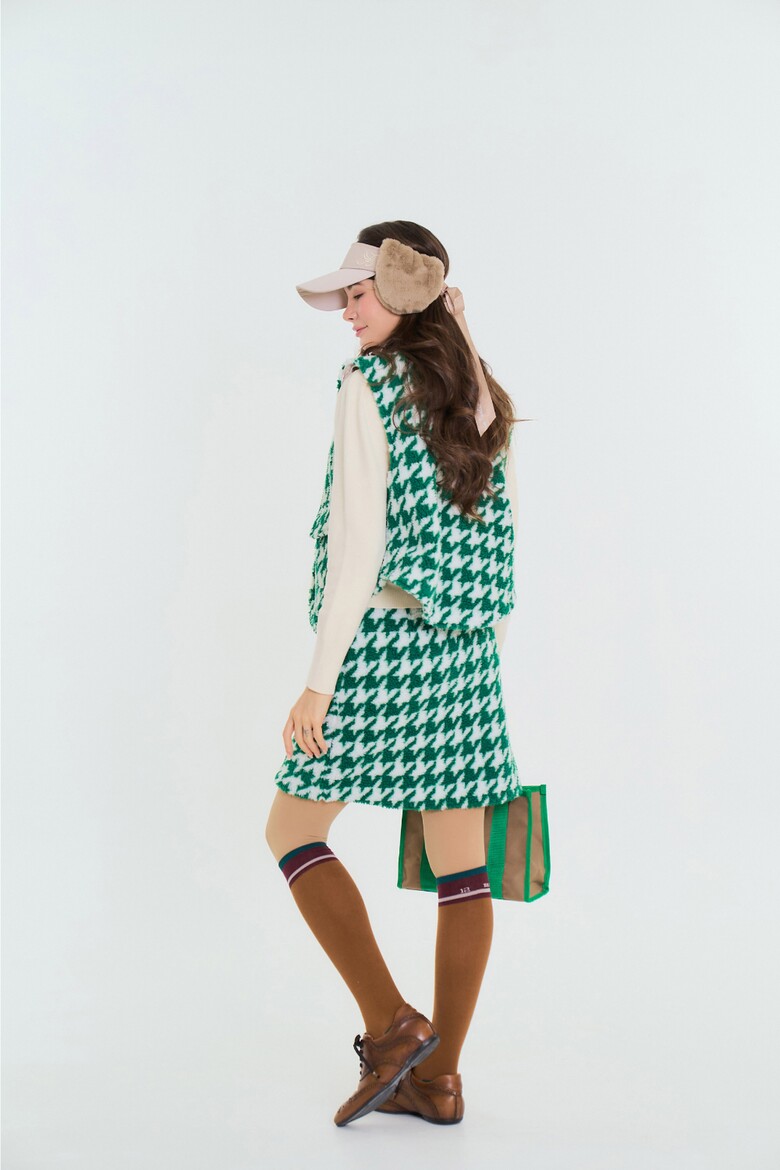 미니 스커트 모델 착용 이미지-S3L9