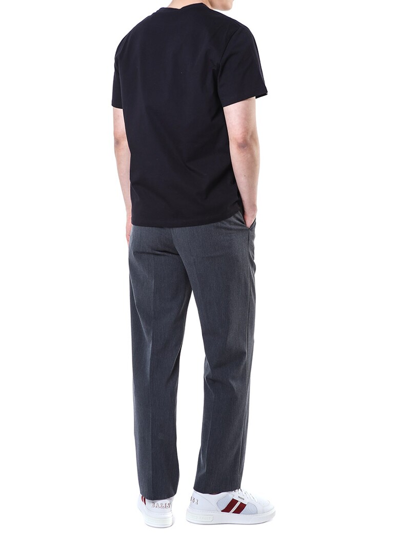 반팔 티셔츠 캐주얼 무드컷