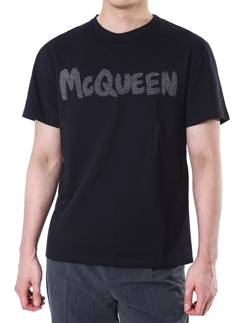 반팔 티셔츠 측면 실루엣컷