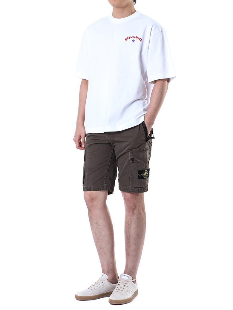 코튼팬츠 정면 스타일컷