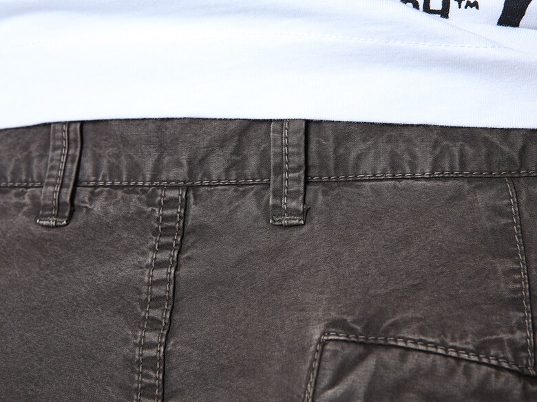 코튼팬츠 후면 포인트컷